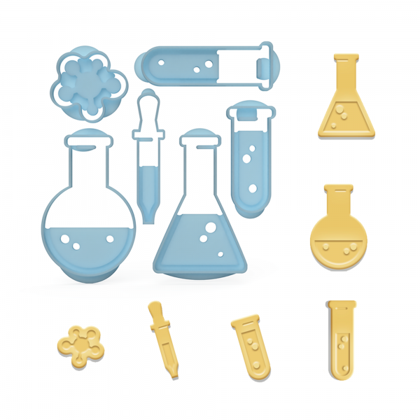 Keksausstecher Set Chemistry